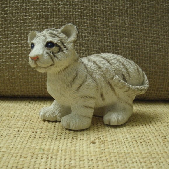 Sandicast/vintage Other - RESERVED Bundle of White Tiger Cub  & Cat Trio Figurines for awoolum81